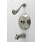 Kingston Brass KB3638TLH Tub & Shower Trim Only W/out Handle, Brushed Nickel KB3638TLH - alternate 2